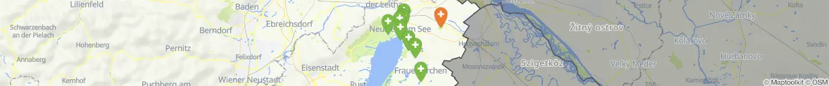 Map view for Pharmacies emergency services nearby Gols (Neusiedl am See, Burgenland)